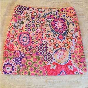 J.Crew Multi-Color Print Skirt | Size 2